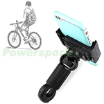 Motorcycle Bike Bicycle Phone Holder Phone Mount Handlebar Holder (Black)